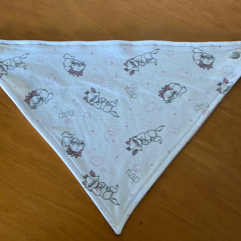 Aristocats baby bandana bib